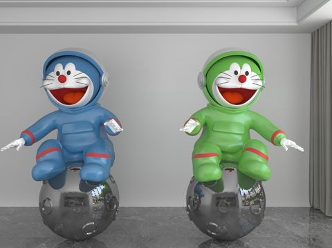 Modern Doraemon Doll Trendy Play Ornaments