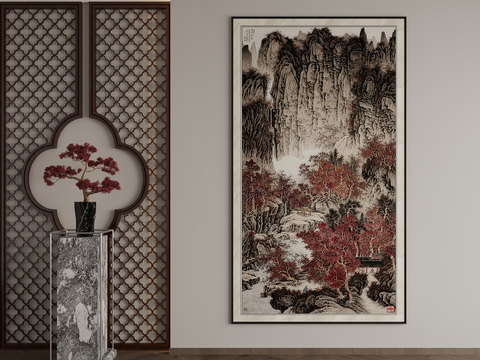 New Chinese Decorative Painting Landscape Painting Hanging Painting