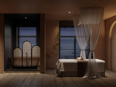 Silent SPA beauty room