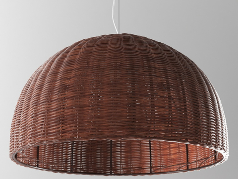 Quiet chandelier rattan chandelier