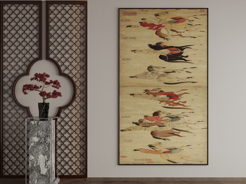 Neo-Chinese Style Decorative Painting Art Painting Hanging Painting