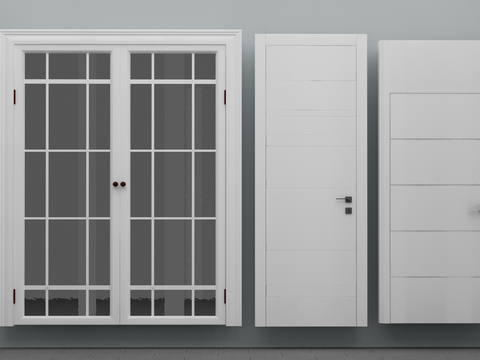 Single door swing door bedroom door kitchen door