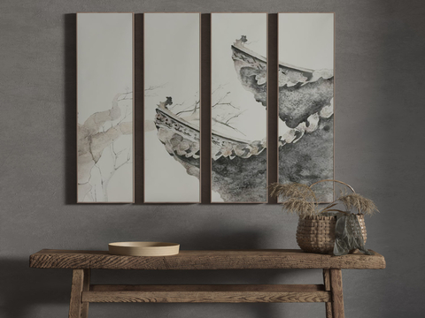 Chinese Decorative Painting Architectural Painting Hanging Painting