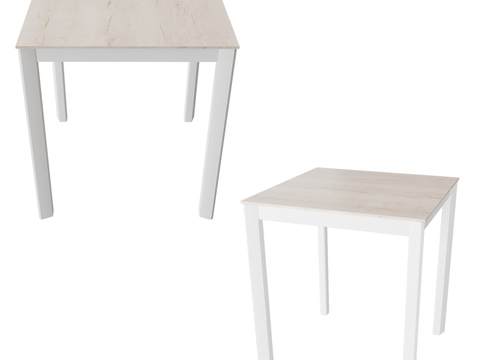 CANCIO Small Square Table Dining Table