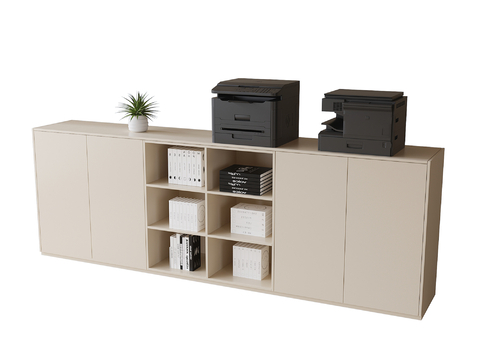 Modern File Cabinet Low Cabinet Office Cabinet