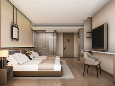 New Chinese Hotel Rooms