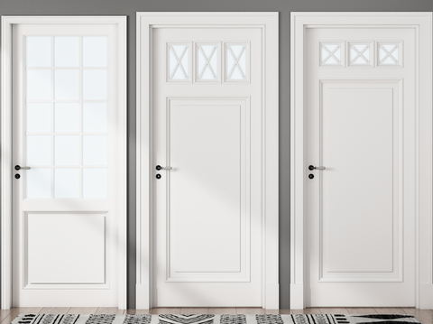 Single door swing door bedroom door