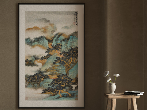 New Chinese Decorative Painting Landscape Painting Hanging Painting