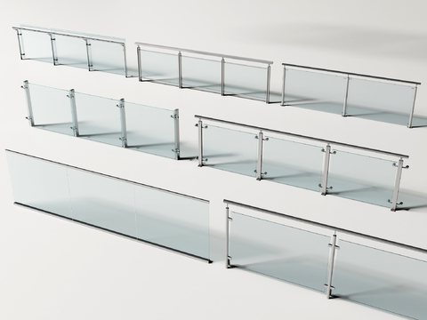 Glass Railing Guardrail Fence