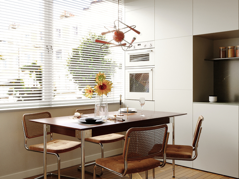 Bauhaus Dining Table and Chair