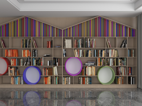 Modern Bookcase Showcase