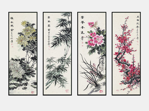 New Chinese Decorative Painting Ink Painting Hanging Painting