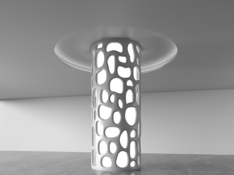 Modern special-shaped column decorative column modeling column