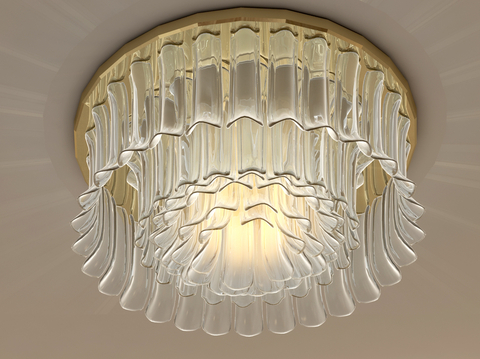 Affordable Luxury Style Crystal Ceiling Lamp