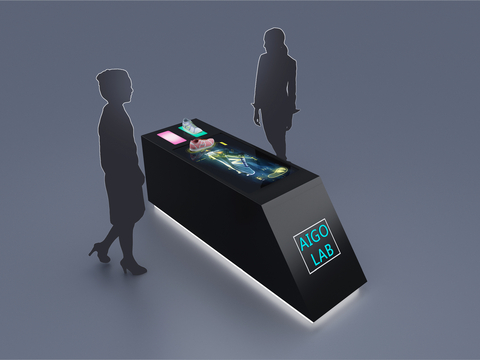 Modern Recognition Table Object Recognition Interactive Table