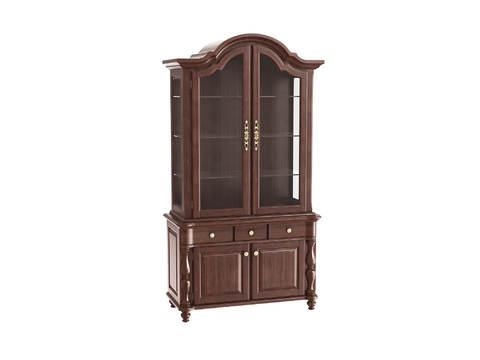 American glass wine cabinet