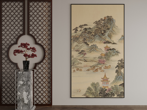 New Chinese Landscape Painting Decorative Painting Hanging Painting