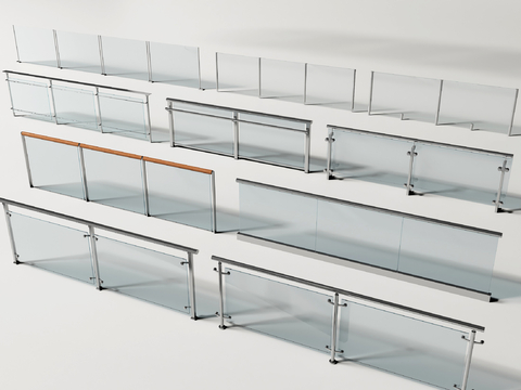 Glass Railing Guardrail Fence