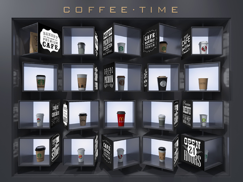 Coffee shop Wall cultural wall decorative wall