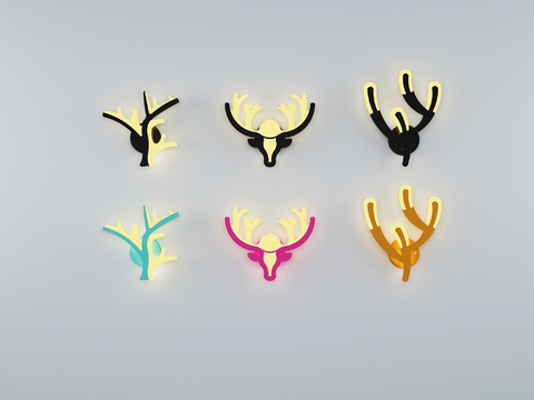 Nordic Internet-famous Wall Lamp Animal Wall Lamp Antler Wall Lamp