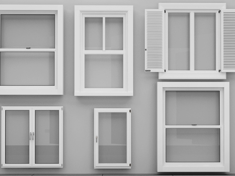 Aluminum alloy windows, casement windows, floor-to-ceiling windows