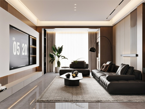 Affordable Luxury Style Living Room