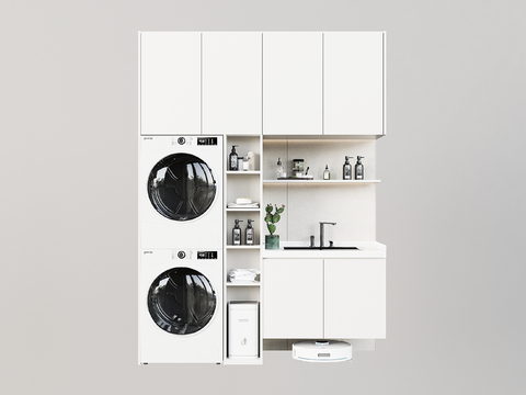 Modern Balcony Cabinet Laundry Cabinet