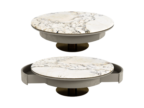 visionnaire Italian Round Tea Table