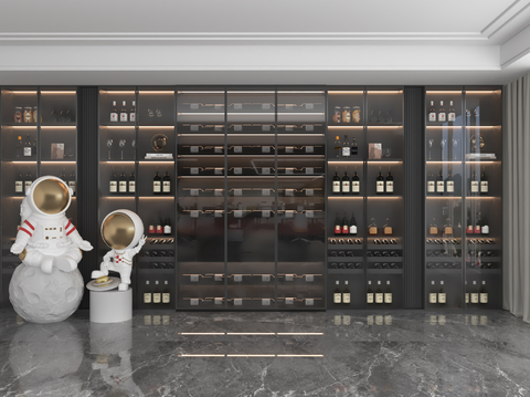 Italian Wine Cabinet