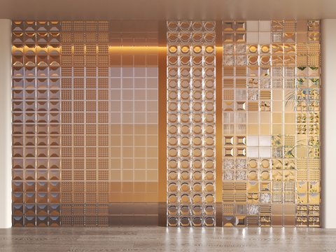 glass brick partition