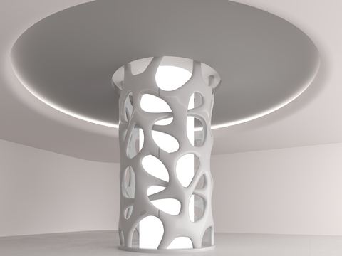 Special-shaped column, decorative column, modeling column