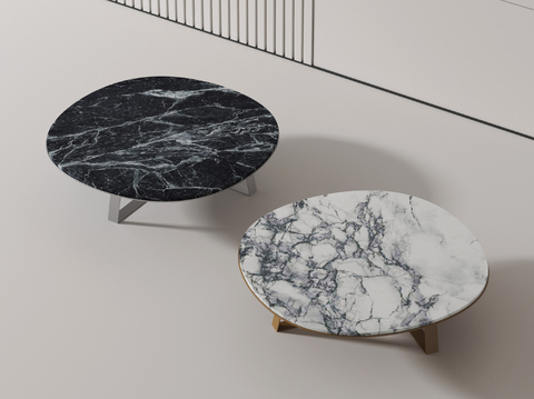 Marble coffee table