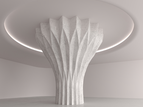 Special-shaped column, decorative column, modeling column