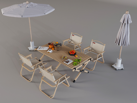 Modern Outdoor Table and Chair Camping Table and Chair