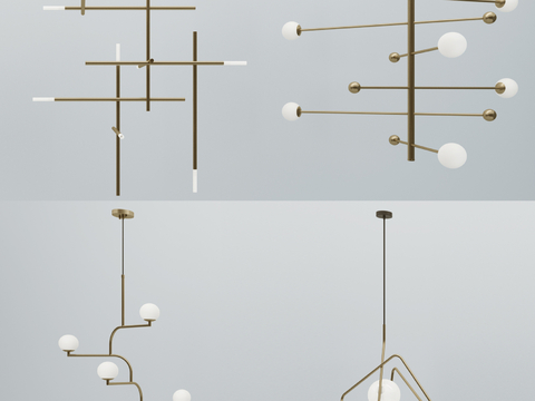 Nordic Art Chandelier