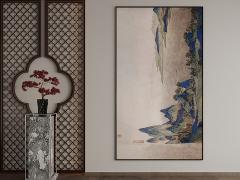 New Chinese Decorative Painting Landscape Painting Hanging Painting