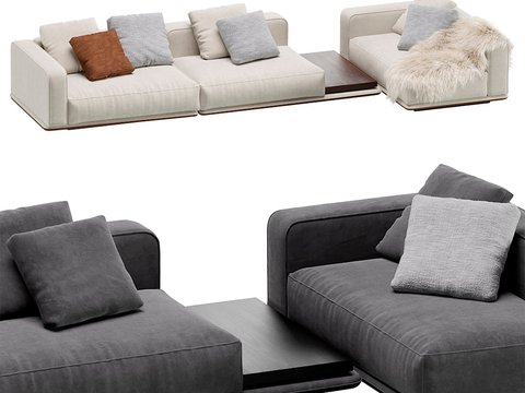 Corner sofa Multiplayer sofa