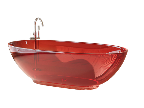 Modern acrylic bathtub