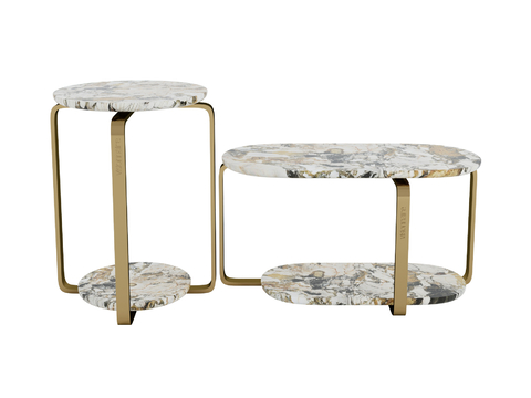 visionnaire Affordable Luxury Style Coffee Table Side Table