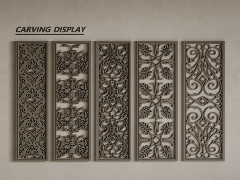 European-style window grilles pane grillwork window