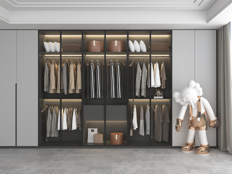 Modern wardrobe