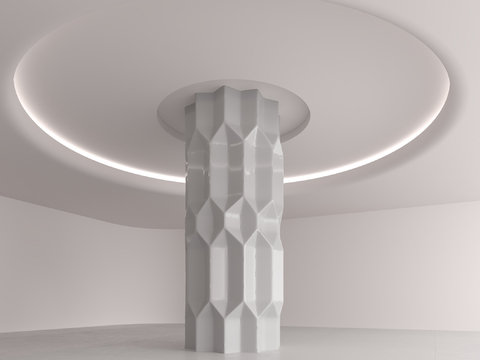 Special-shaped column, decorative column, modeling column