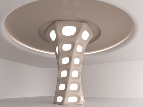 Special-shaped column, decorative column, modeling column