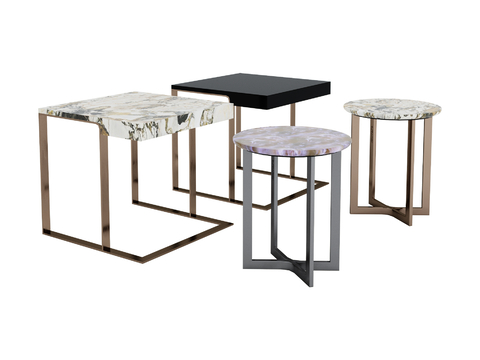 visionnaire Italian Affordable Luxury Style Corner Table Side Table