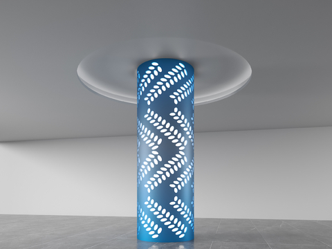 Modern special-shaped column decorative column modeling column