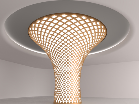 Special-shaped column, decorative column, modeling column