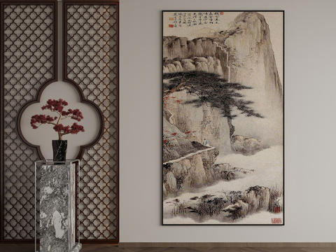 New Chinese Decorative Painting Landscape Painting Hanging Painting