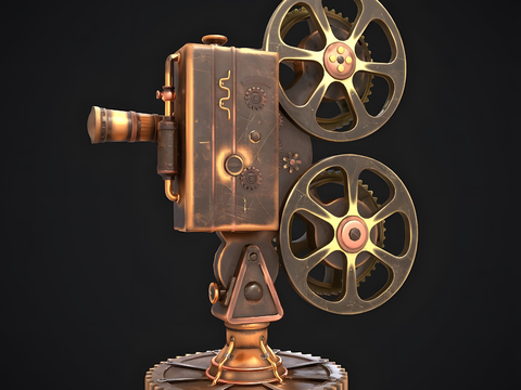 Steampunk Projector