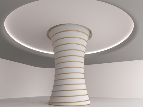 Special-shaped column, decorative column, modeling column