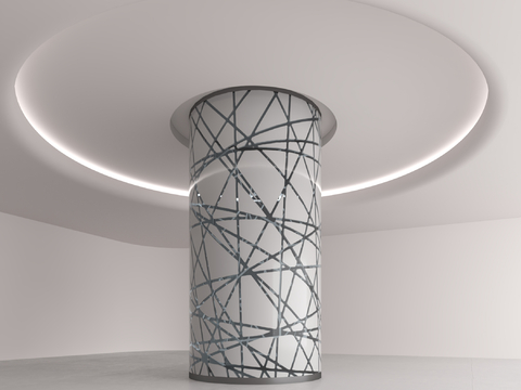 Special-shaped column, decorative column, modeling column